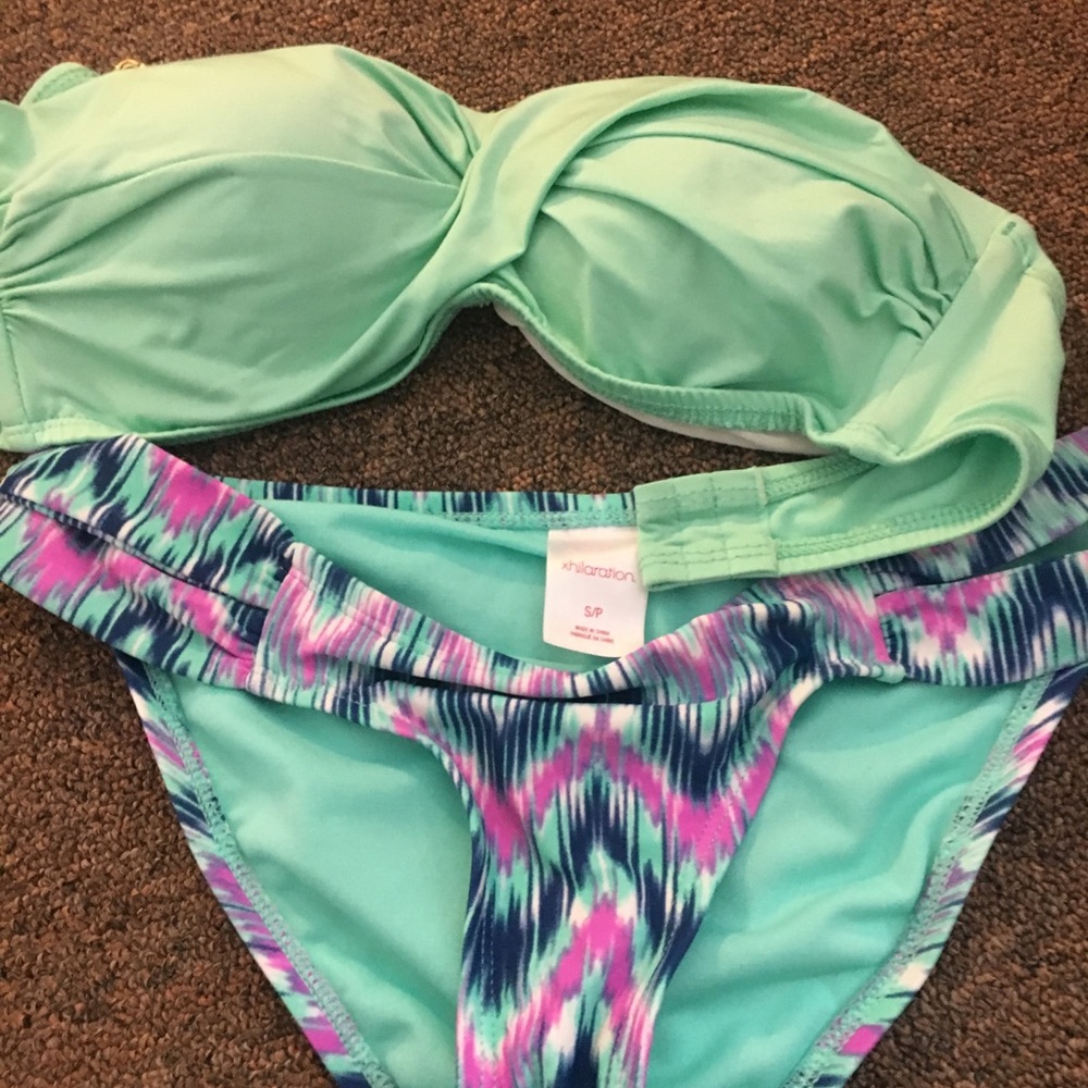 Two piece bathing suit